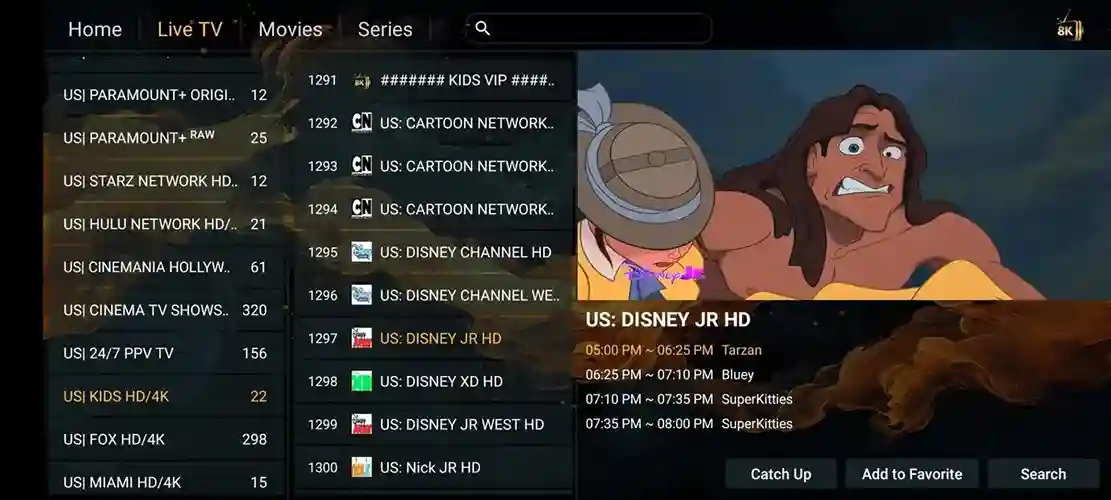 Preview 2 - Delux IPTV Premium IPTV Subscription